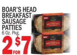 C Town BOAR'S HEAD BREAKFAST SAUSAGE PATTIES offer