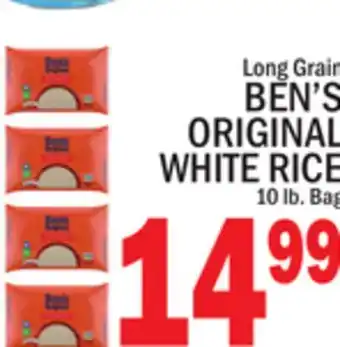 C Town BEN'S ORIGINAL WHITE RICE offer