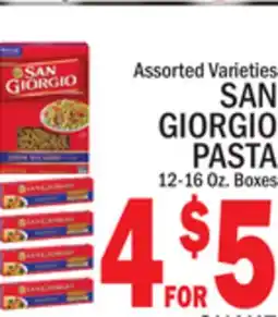 C Town SAN GIORGIO PASTA offer