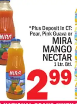 C Town MIRA MANGO NECTAR offer