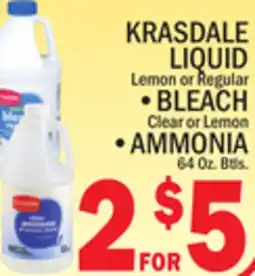 C Town KRASDALE LIQUID Lemon or Regular offer