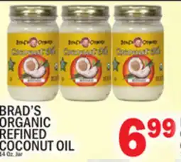 C Town BRAD'S ORGANIC REFINED COCONUT OIL offer