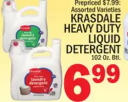 C Town KRASDALE HEAVY DUTY LIQUID DETERGENT offer