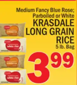 C Town KRASDALE LONG GRAIN RICE offer