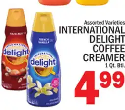 C Town INTERNATIONAL DELIGHT COFFEE CREAMER offer