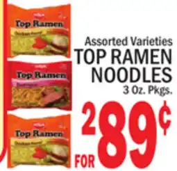 C Town TOP RAMEN NOODLES offer