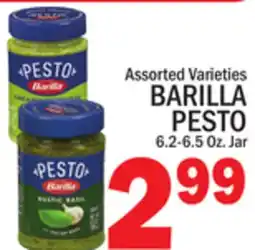 C Town BARILLA PESTO offer