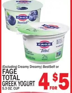 C Town FAGE TOTAL GREEK YOGURT offer