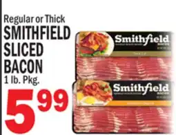 C Town SMITHFIELD SLICED BACON offer