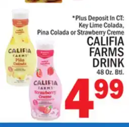 C Town CALIFIA FARMS DRINK offer