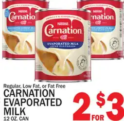 C Town CARNATION EVAPORATED MILK offer
