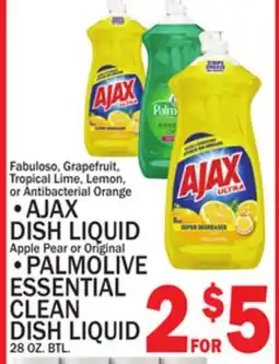 C Town AJAX DISH LIQUID offer