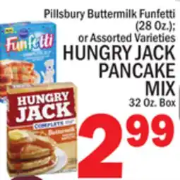 C Town HUNGRY JACK PANCAKE MIX, 32 Oz. Box offer