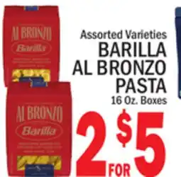 C Town BARILLA AL BRONZO PASTA offer