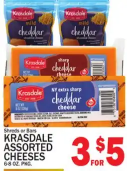 C Town KRASDALE ASSORTED CHEESES offer