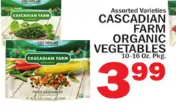 C Town CASCADIAN FARM ORGANIC VEGETABLES offer