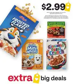 CVS Select Kellogg's 7.8-14.5 oz or Special K cereal 9.6-13.3 oz offer