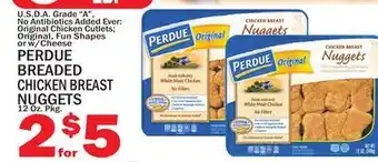 C Town PERDUE BREADED CHICKEN BREAST NUGGETS offer