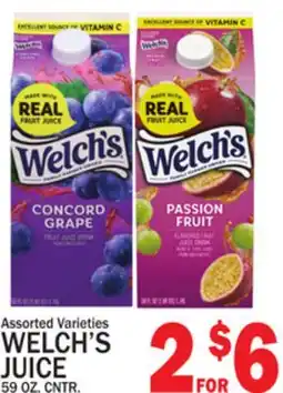 C Town WELCH'S JUICE offer