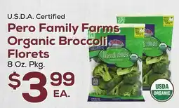 DeCicco & Sons Pero Family Farms Organic Broccoli Florets offer