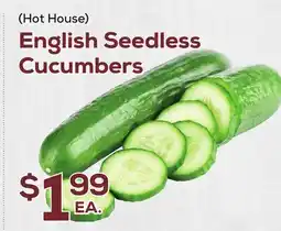 DeCicco & Sons English Seedless Cucumbers offer