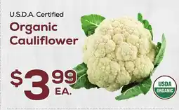 DeCicco & Sons Organic Cauliflower offer