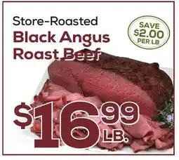 DeCicco & Sons Black Angus Roast Beef offer