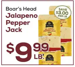 DeCicco & Sons Boar's Head Jalapeno Pepper Jack offer
