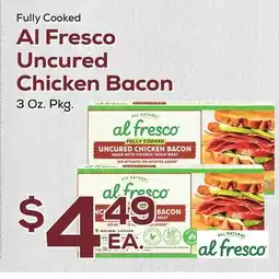 DeCicco & Sons Al Fresco Uncured Chicken Bacon offer