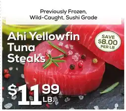 DeCicco & Sons Ahi Yellowfin Tuna Steaks offer