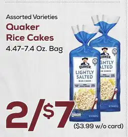 DeCicco & Sons Quaker Rice Cakes offer
