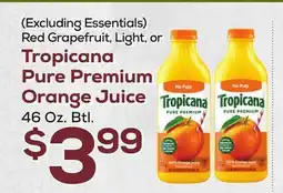 DeCicco & Sons Tropicana Pure Premium Orange Juice offer
