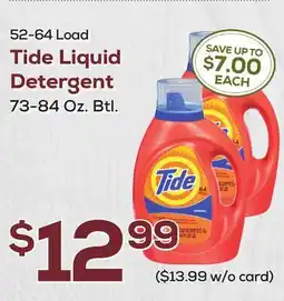 DeCicco & Sons Tide Liquid Detergent offer