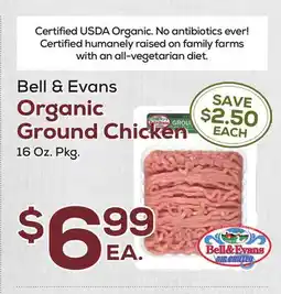 DeCicco & Sons Bell & Evans Organic Ground Chicken offer