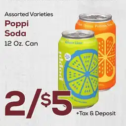 DeCicco & Sons Poppi Soda offer