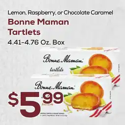 DeCicco & Sons Bonne Maman Tartlets offer