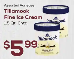 DeCicco & Sons Tillamook Fine Ice Cream offer