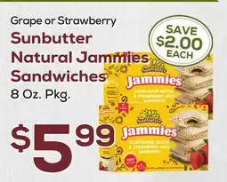DeCicco & Sons Sunbutter Natural Jammies Sandwiches offer