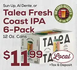 DeCicco & Sons Talea Fresh Coast IPA 6-Pack offer