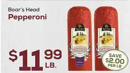DeCicco & Sons Boar's Head Pepperoni offer