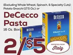 DeCicco & Sons DeCecco Pasta, 16 Oz. Box offer