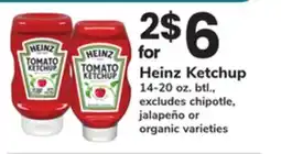 ACME Heinz Ketchup offer