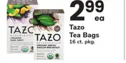 ACME Tazo Tea Bags offer