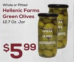 DeCicco & Sons Hellenic Farms Green Olives offer