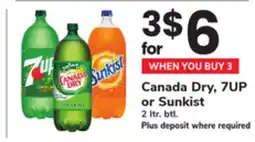 ACME Canada Dry, 7UP or Sunkist offer