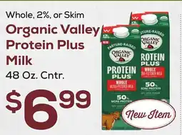 DeCicco & Sons Organic Valley Protein Plus Milk offer
