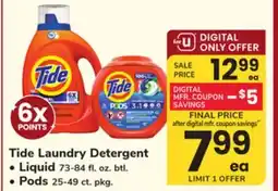 ACME Tide Laundry Detergent offer