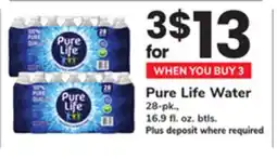 ACME Pure Life Water offer