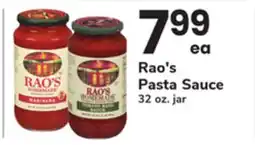 ACME Rao's Pasta Sauce offer