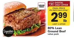 ACME Signature SELECT 80% Lean Ground Beef offer